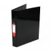 5 Star Office 2 O-Ring Binders A4 Black [Pack 10] 29751X