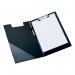 5 Star Office Fold-over Clipboard with Front Pocket Foolscap Black FS320901