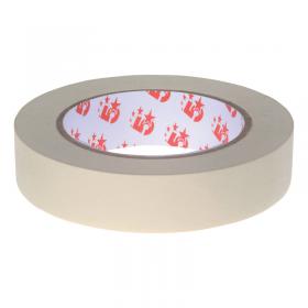 5 Star Masking Tape Crepe Paper 25mmx50m (Pack of 6) 330348 FS330348