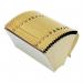 The photo shows a cream-colored expanding file with 19 pockets, labeled A-Z, from 5 Star Office. The file is opened, showcasing its accordion-style design with each pocket expanding to hold documents. Its sturdy construction is visible, and the color gives it a professional look.