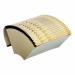 This picture features a cream colored 5 Star Expanding File with 31 pockets, perfect for organizing important papers. The file has a durable design and is labeled with tabs for easy access to contents.
