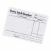 5 Star Office Petty Cash Pad 80 Sheets 88x138mm (Pack of 5) FS330631