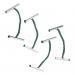 5 Star Office Treasury Tags Metal-ended Length 51mm Green Pack 100 330711