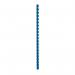 5 Star Office Binding Combs Plastic 21 Ring 65 Sheets A4 10mm Blue (Pack of 100) FS330755
