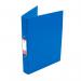 The picture shows 10 blue 2-ring binders from 5 Star Office. Made of durable polypropylene, these A4 binders feature a sleek design and convenient O-rings for secure document organization. Perfect for use at home, school, or the office.