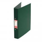 5 Star Office 2 O-Ring Binder A4 Polypropylene Green [Pack 10] 34031X