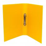 5 Star Office 2 O-Ring Binder A4 Polypropylene Yellow (Pack of 10) FS340328