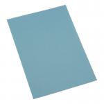 The image features a pack of 100 blue square cut folders made from 180gsm recycled materials. These 5 Star Office folders are designed in a square cut style with eco-friendly credentials that make them perfect for organizing important documents.