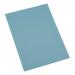 The image features a pack of 100 blue square cut folders made from 180gsm recycled materials. These 5 Star Office folders are designed in a square cut style with eco-friendly credentials that make them perfect for organizing important documents.