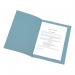 5 Star Office Square Cut Folder Recycled 180gsm Foolscap Blue (Pack of 100) FS340417
