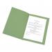 5 Star Office Square Cut Folder Recycled 180gsm Foolscap Green [Pack 100] 340441