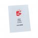 5 Star Office Binding Covers 250Gsm Plain A4 Gloss White (Pack of 100) FS356505