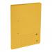 5 Star Office Transfer Spring File Mediumweight 285gsm Capacity 38mm Foolscap Yellow [Pack 50] 356564