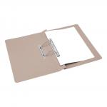 5 Star Office Transfer Spring File Mediumweight 285gsm Capacity 38mm Foolscap Buff (Pack of 50) FS356599