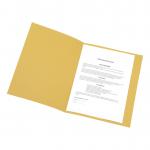 5 Star Office Square Cut Folder Recycled 250gsm A4 Yellow (Pack of 100) FS394305