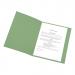 5 Star Office Square Cut Folder Recycled 250gsm A4 Green [Pack 100] 394321