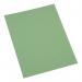 The image shows a pack of 100 5 Star Office square cut folders in a vibrant shade of green. Made from 250gsm recycled material, they feature the 5 Star Eco logo and are perfect for organizing A4 sized documents. Each folder has a square cut and is designed for durability and sustainability.