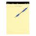 5 Star Office Executive Pad Headbound 65gsm Ruled Perforated 100pp A4 Yellow (Pack of 10) FS39687X