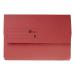 5 Star MWT DocWllt H/Flap 285gsm FC Red