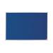 5 Star Office Felt Noticeboard with Fixings and Aluminium Trim W1200x900mm Blue 397794