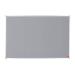 5 Star Office Felt Noticeboard with Fixings and Aluminium Trim W1200xH900mm Grey 397816