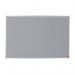 5 Star Office Felt Noticeboard with Fixings and Aluminium Trim 1200x900mm Grey FS397816