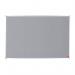 5 Star Office Felt Noticeboard with Fixings and Aluminium Trim 1200x900mm Grey FS397816