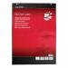 5 Star Office Meeting Flipchart Pad Perforated 20 Sheets A1 (Pack of 5) FS397859