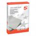 5 Star Copier Paper A4 80gsm White Ream-Wrapped (Pack of 2500) FS397921