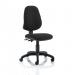 5 Star Eclipse Plus II Lever Task Operator Chair Black Without Arms 413748