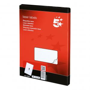Multipurpose Labels Laser Copier and Inkjet 199.6x289.1mm White Pack
