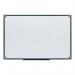 5 Star Office Magnetic Drywipe Board Steel Trim with Fixing Kit and Detachable Pen Tray 900x600mm FS424119