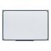 5 Star Office Magnetic Drywipe Board Steel Trim with Fixing Kit and Detachable Pen Tray 900x600mm FS424119