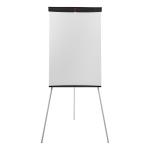 5 Star Office Flipchart Easel with Telescopic Legs 700x82x1900mm Black Trim FS424461