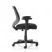 5 Star Office Gleam SoHo Mesh Operators Chair Black 470x480x410-510mm [Each] 433458