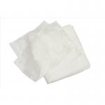 This photo shows a pack of 1000 VOW Bin Liners, each with a 40 litre capacity, in a light duty white material. These 5 Star Facilities bin liners are perfect for managing waste in any setting.