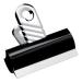 5 Star Office Grip Clips Metal Width 60mm Black [Pack 10] 478574