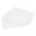 5 Star Rec Cards 127x76 Plain Wht Pk100