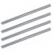5 Star Office Risers for Letter Tray Chrome Plated 115mm (Pack of 4) FS504757