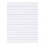 5 Star Value Memo Pad Headbound 60gsm Ruled 160pp 150x200mm White (Pack of 10) FS505356