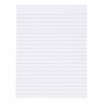 5 Star Value Memo Pad Headbound 60gsm Ruled 160pp 150x200mm White (Pack of 10) FS505356