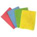 5 Star Facilities Microfibre Cleaning Cloth Colour-coded Multi-surface Red [Pack 6] 553200