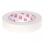This photograph shows a pack of 6 rolls of 25mmx33m double sided display tape. The tape is made of polypropylene and is from the 5 Star Office brand. It features a 5 star rating and is ideal for displaying items on surfaces. The tape is double sided, making it easy to use and versatile for a variety of projects. The packaging is colorful and eye-catching, making it easy to find on a shelf or in a drawer. The rolls are neatly stacked on top of each other, guaranteeing a long-lasting supply.