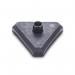 Guarda Chain Post Set with 6 Posts YlwBlk Concrete Base FS598677 FS598677