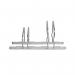 City Multi-Flex Bicycle Rack 2 Cycle Capacity FS601797 FS601797