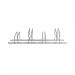 City Multi-Flex Bicycle Rack 4 Cycle Capacity FS603777 FS603777