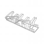 City Classic Bicycle Rack Dual Side 10 Cycle Capacity FS604002 FS604002