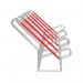 City Hybrid Bicycle Rack 6 Cycle Capacity FS604965 FS604965