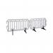 Traffic-Line Crowd Barrier HDPE 2220x1000mm Grey FS605764 FS605764
