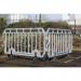 Traffic-Line Crowd Barrier HDPE 2220x1000mm Grey FS605764 FS605764